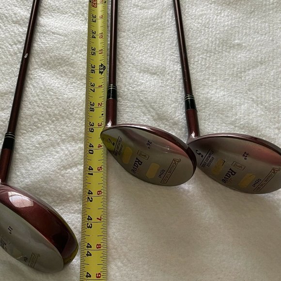 Square Two Lady Rave Oversize Mid Profile Stainless Driver Set 1 3 5 7 RH Ladies - Picture 8 of 12